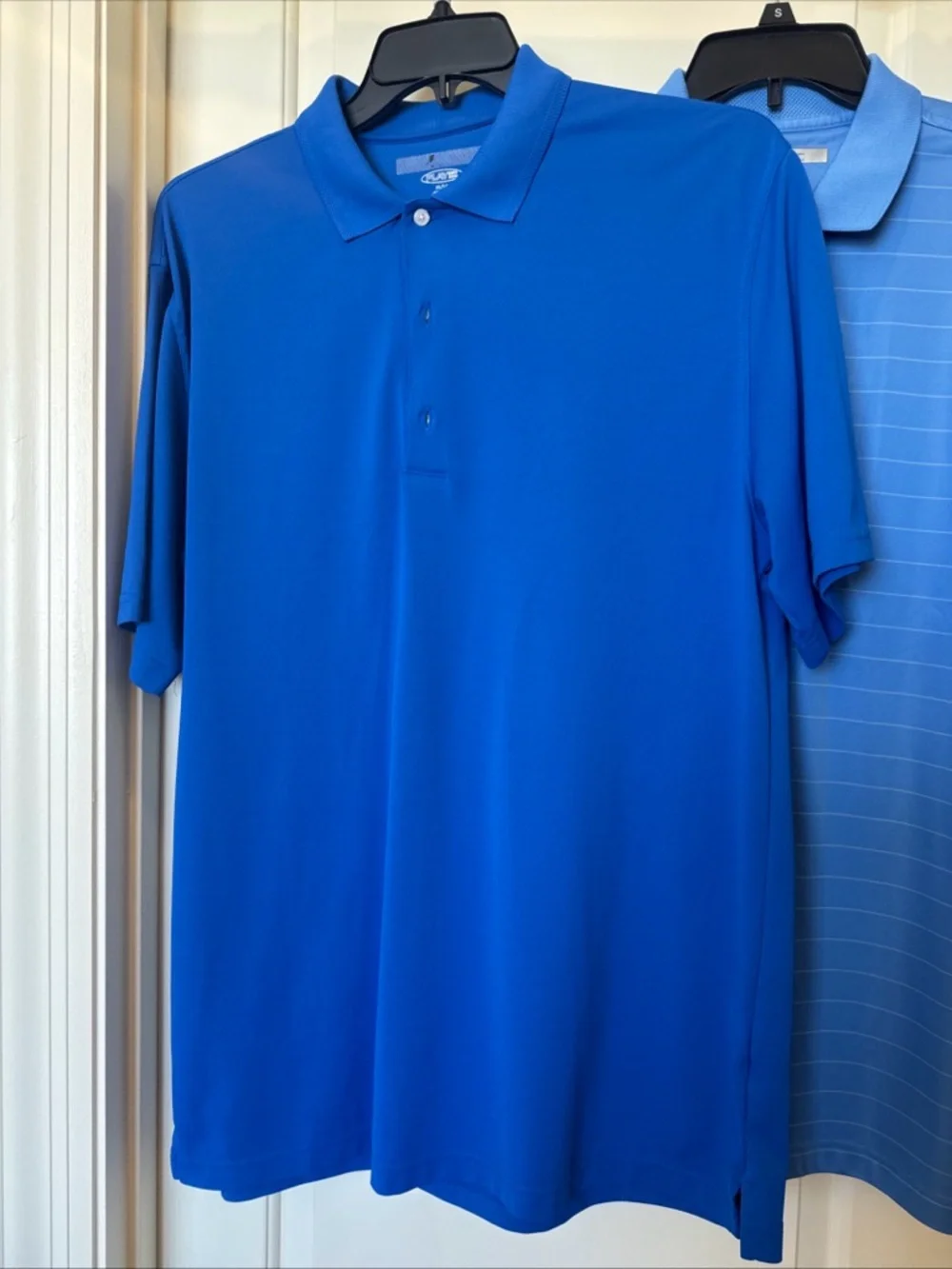 Men's Greg Norman Blue Performance Polo Shirt - Lightweight Moisture-Wicking, XL - Picture 3 of 3